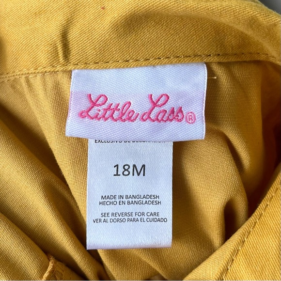 •Little Lass• NWT Dress with Embroidered Flowers - Size 18 Months - Picture 2 of 9